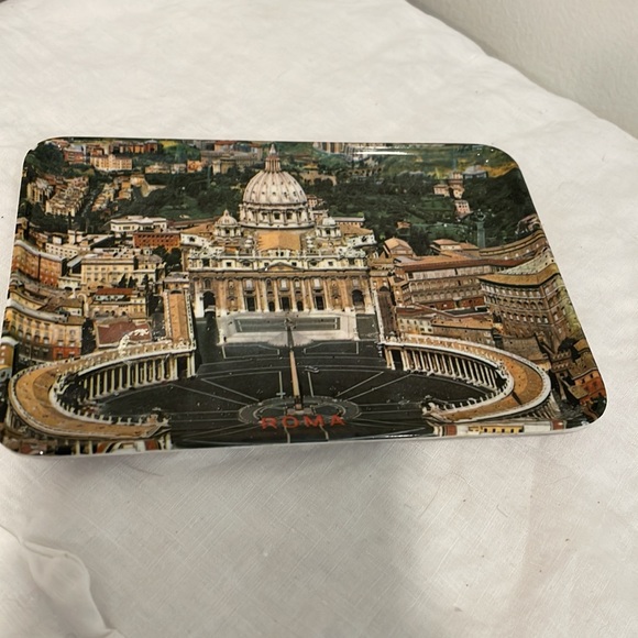 Vintage Small Rome tray - Picture 2 of 4